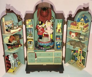 Enesco The Dream Keeper Lighted Animated Musical Toy Cabinet Fully W/ Plug