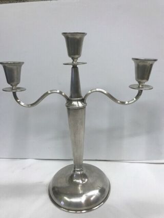 Candleholder Candleabra Mexico Sterling Pair 2 lb 2.  8oz 2
