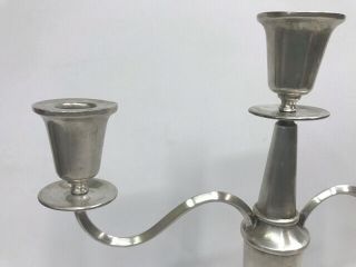 Candleholder Candleabra Mexico Sterling Pair 2 lb 2.  8oz 3