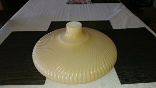 Vintage Torchiere Rib Swirl Lamp Shade 16 