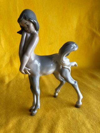 Retired Lladro Figurine 1012 Girl Centaur 1989