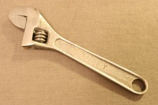 Rare Vintage Bonney Bw4 4 " Adjustable Wrench,  Made In U.  S.  A. ,