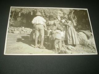 Social History Iraq Region Of Kurdistan 1931 (info On Back) Photo Postcard