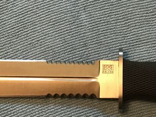 SOG S25 DESERT DAGGER SEKI JAPAN FIXED BLADE KNIFE 4