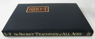 The Secret Teachings of All Ages Masonry Occult Rosicrucian Manly P.  Hall 1977 2