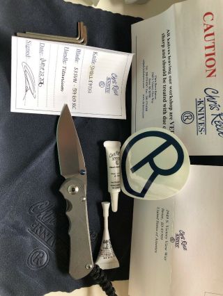 Chris Reeve Small Inkosi Drop Point Cpm - S35vn Knife