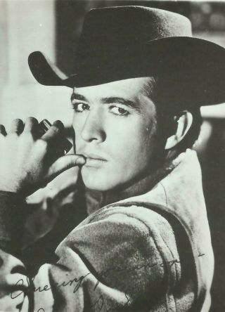 Clu Guliger The Virginiana Cowboy Western Actor Tv Star Promo Photo