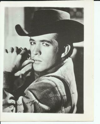 Clu Guliger The Virginiana Cowboy Western Actor TV Star Promo Photo 2