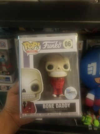 Fdo 8 Exclusive Bone Daddy Funko Pop Red Suit Limited To 500 In Pop Stack
