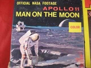 Vintage 8mm Color Movie Reel Of Apollo 11 Moon Landing