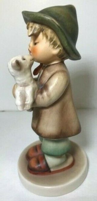 Vintage Porcelain Hummel LOST SHEEP 68 Boy with Lamb TMK - 3 1960 - 1972 Germany 2