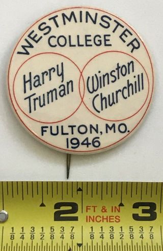 Harry Truman (TRUMAN/CHURCHILL WESTMINSTER COLLEGE) 2 