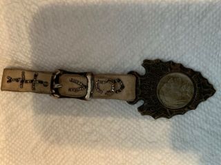 101 Ranch Real Wild West Show.  Chief Iron Tail Watch Fob