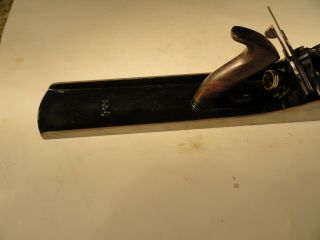 STANLEY Bailey No.  8 SMOOTH BOTTOM PLANE Great 1902 patent 3