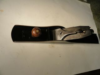 STANLEY Bailey No.  8 SMOOTH BOTTOM PLANE Great 1902 patent 4