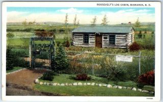 Bismarck,  North Dakota Postcard " Roosevelt 