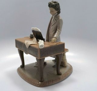 Lladro Figurine 1815 Young Beethoven Limited Edition 486/2500,  9 1/4 "