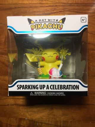 Funko Pop Sparking Up A Celebration A Day With Pikachu Pokemon Center