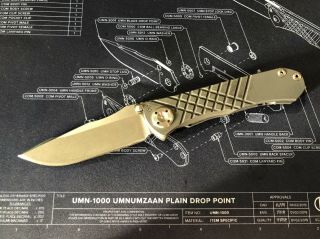 Chris Reeve Knives Umnumzaan Old Pivot Discontinued S30v