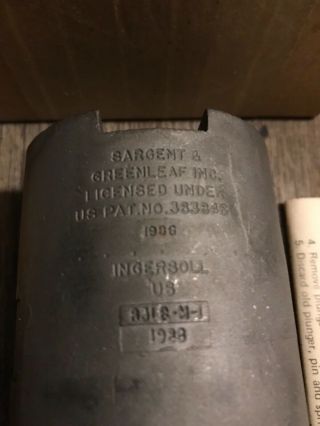 Box of 4 1988 Sargent & Greenleaf S&G High Security Padlocks Model 831B - M - 1 6
