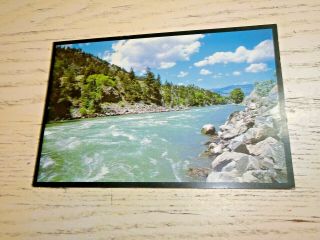 Yankee Jim Canyon Yellowstone River Postcard Rppc Photo