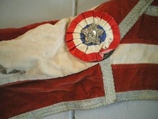 VOTES FOR WOMEN SUFFRAGE PARADE SASH PINS PATRIOTIC POLITICAL RED WHITE BLUE 7