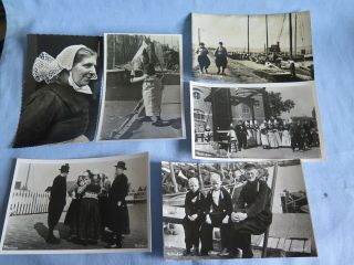 6 X Vintage Postcards Holland Netherlands,  Real Photographs,  Images