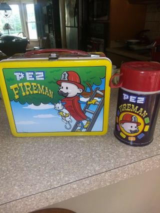 Pez 2002 Lunch Box And Thermos