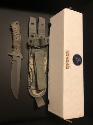 Chris Reeve Pacific Knife W/ Partial Serrations