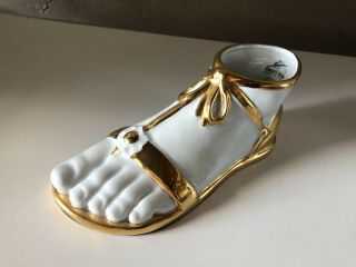 Fornasetti Roman Sandal - Style Ceramic Desk Accessory Nib