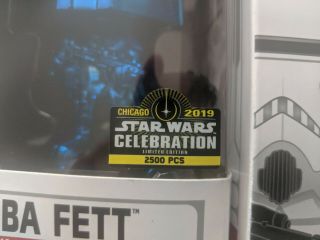 Star Wars Celebration 2019 - Blue Chromium Pops - Funko - Exclusive - Full Set 6 4