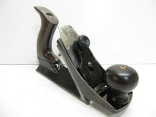 TYPE 2 STANLEY No.  72 CHAMFER PLANE with 98 JAPANNING - 4 - 3/4 INCH IRON - c.  1886 2