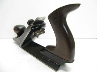 TYPE 2 STANLEY No.  72 CHAMFER PLANE with 98 JAPANNING - 4 - 3/4 INCH IRON - c.  1886 4