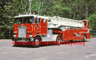 Fire Apparatus Slide,  Ladder 22,  Manhasset - Lakeville/ny,  79 Kenworth/grumman/lti