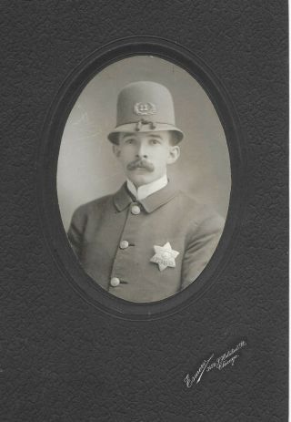 Chicago Obsolete Retired Police Badge - Carter H.  Harrison Medal 1906 - 2 photos 9