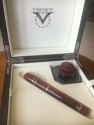 Visconti Homo Sapiens Fountain Pen Chiantishire And Ink Msrp$1095