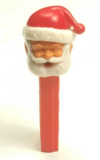 Vintage Old Christmas Red Santa Claus Pez Candy Dispenser No Feet 3.  410 Austria