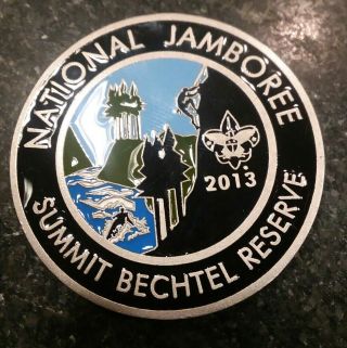 Bsa National Jamboree Summit Bechtel Reserve 2013 Sbr Hawks Nest Challenge Coin