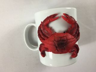 Baltimore Crab Coffee Mug Cup 3d Sea Creature Collectible Funny Gift Maryland
