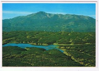 Colorado Postcard Pikes Peak Woodland Park