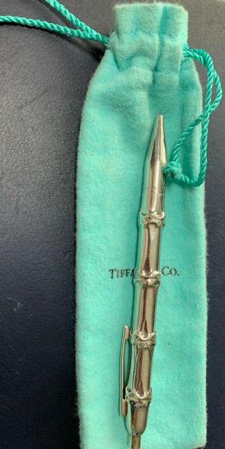 Tiffany & Co.  Sterling Silver 925 Bamboo Pen - Authentic