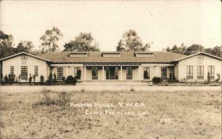 Rppc Palo Alto,  Ca Hostess House,  Y.  W.  C.  A.  Camp Fremont (now Macarthur Park Restau