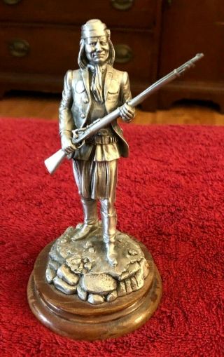 Chilmark Fine Pewter " Renegade Apache” Signed Event Edition 141 By Don Polland