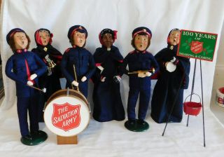 Byers Choice Salvation Army Carolers 1990 