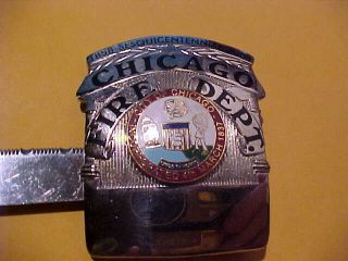 Chicago Fire Department 1858 - 2008 Sesquicentennial Badge