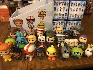 Funko Mystery Minis Toy Story 4 Complete Set Of 24 Exclusives Target/ht/michaels
