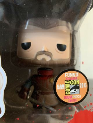 Funko Pop Headless Ned Stark Game Of Thrones 02 SDCC Exclusive 2013 Authentic 10