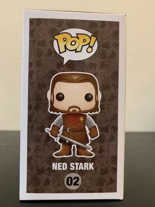 Funko Pop Headless Ned Stark Game Of Thrones 02 SDCC Exclusive 2013 Authentic 4