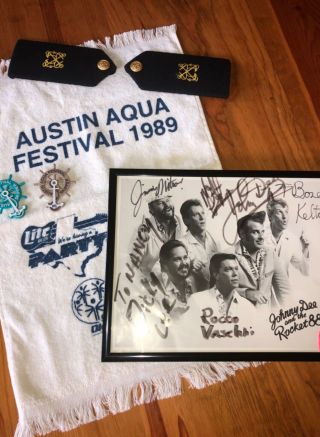 Austin Aqua Festival Stevie Ray Vaughn autograph 2