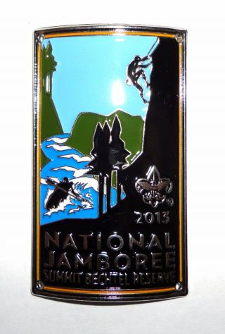 2013 National Scout Jamboree On - Site Only Summit Hiking Staff Medallion